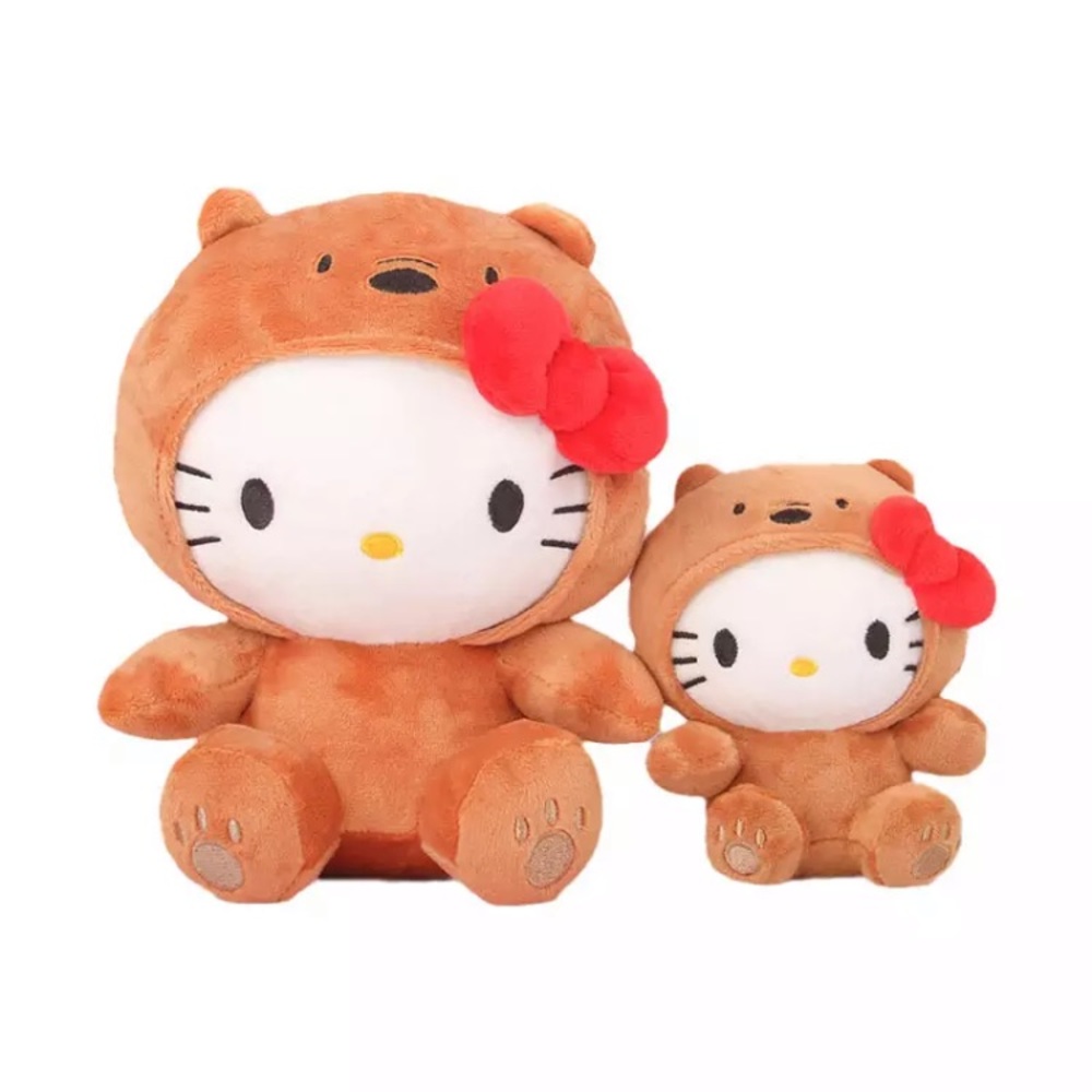 NWT Rare- Hello Kitty x Bare Bears Cosplay Plush - Picture 8 of 9